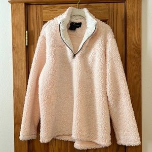 ib Apparel Sherpa Quarter Zip